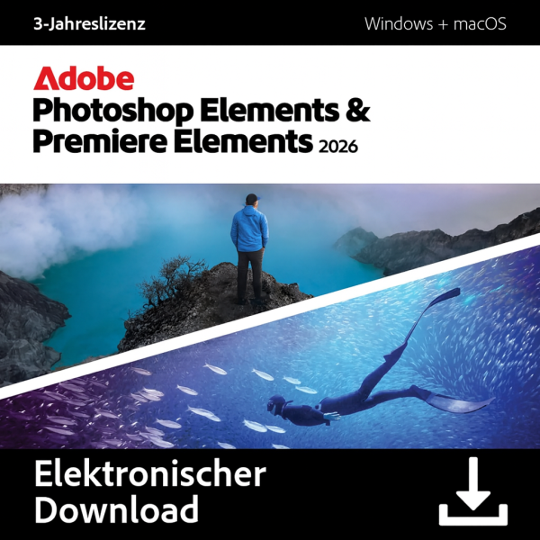 Adobe Photoshop & Premiere Elements 2022 | per Windows / Mac