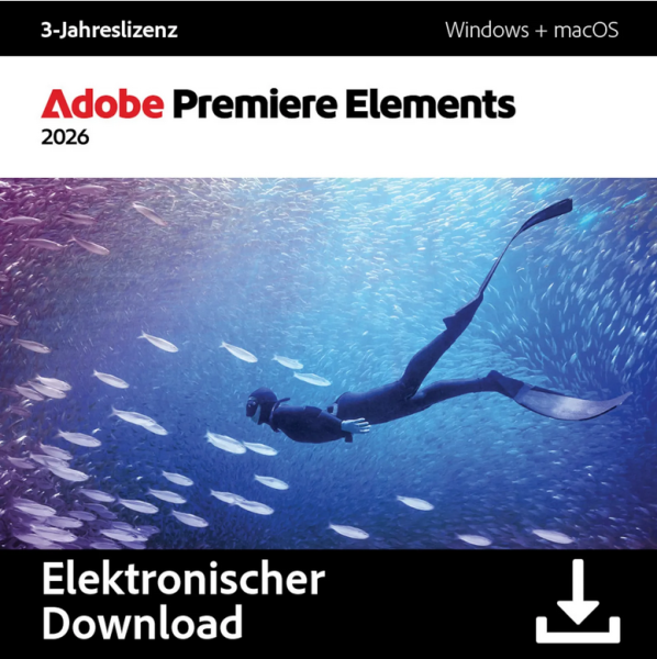 Adobe Photoshop & Premiere Elements 2022 | per Windows / Mac